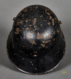 Allgemeine SS Model 1916/7 Double Decal Helmet, Direct Veteran Family Acquisition