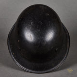 Late Production Third Reich Fire Police M-34 Style Helmet