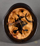 Late Production Third Reich Fire Police M-34 Style Helmet