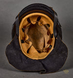 Third Reich Fire Police Model 1934 Helmet with Neck Flap
