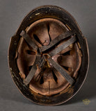 Fire Police Model 1934 Helmet with Luftwaffe Decal
