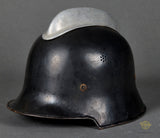 Third Reich Model 1934 Early Fire Police Helmet