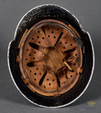 Third Reich Model 1934 Fire Police Double Decal Helmet