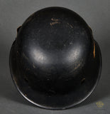 Third Reich Model 1934 Civic Fire Police Double Decal Helmet