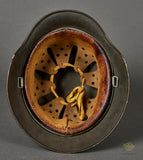 WWII German Army Model 1935 Single Decal Helmet