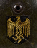 WWII German Army Model 1935 Double Decal Helmet