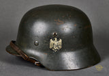 WWII German Army Model 1935 Double Decal Helmet
