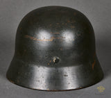 WWII German Army Model 1935 Double Decal Helmet