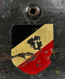WWII German Army Model 1935 Double Decal Helmet