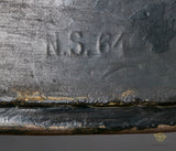 WWII German Army Model 1935 Double Decal Helmet