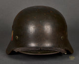 WWII German Army Model 1935 Double Decal Helmet