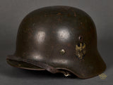 WWII German Army Model 1935 Double Decal Helmet