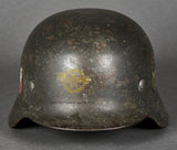 WWII German Model 1935 Army Reissue Combat Helmet