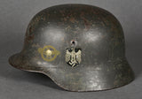 WWII German Model 1935 Army Reissue Combat Helmet