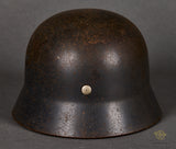 WWII German Luftwaffe Model 1935 Double Decal Helmet