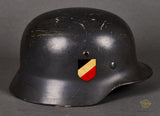 WWII German Luftwaffe Model 1935 Double Decal Helmet