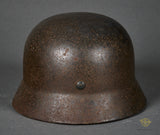 WWII German Luftwaffe Model 1935 Double Decal Helmet