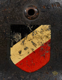 WWII German Luftwaffe Model 1935 Double Decal Helmet