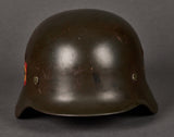 Third Reich Police Model 1935 Double Decal Helmet***THIS IS ON HOLD BG***