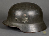WWII German Army Model 1935 Reissue Helmet
