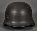 WWII German Army Model 1935 Single Decal Reissue Helmet