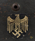 WWII German Army Model 1935 Single Decal Reissue Helmet