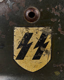INCREDIBLE SS Model 1935 Single Decal Reissue Helmet with Fantastic Story