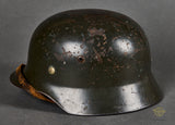 INCREDIBLE SS Model 1935 Single Decal Reissue Helmet with Fantastic Story