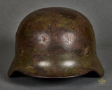 WWII German Moel 1940 Army Camouflage Helmet