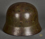 WWII German Moel 1940 Army Camouflage Helmet
