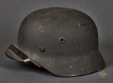 WWII German Wehrmacht Model 1940 Combat Helmet