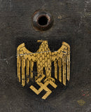 WWII German Army Model 1935 Single Decal Reissue Helmet