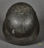 WWII German Army Model 1935 Single Decal Reissue Helmet