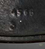 WWII German Army Model 1935 Single Decal Reissue Helmet