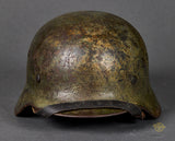 WWII German Model 1940 Wehrmacht Camouflage Helmet