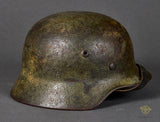 WWII German Model 1940 Wehrmacht Camouflage Helmet