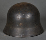 WWII German Luftwaffe Model 1940 Single Decal Helmet