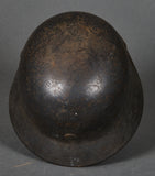 WWII German Luftwaffe Model 1940 Single Decal Helmet