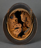 WWII German Luftwaffe Model 1940 Single Decal Helmet