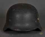 WWII German Luftwaffe Model 1940 Single Decal Combat Helmet