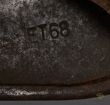 WWII German Luftwaffe Model 1940 Single Decal Combat Helmet