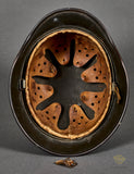 WWII German Model 1940 Police Double Decal Combat Helmet