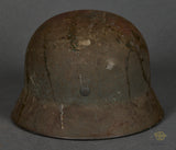 WWII German Waffen SS Model 1940 Double Decal Helmet by Quist