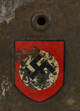 WWII German Waffen SS Model 1940 Double Decal Helmet by Quist