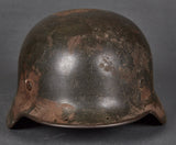WWII German Kriegsmarine Model 1940 Single Decal Helmet