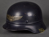 Third Reich Model 1940 Combat Luftschutz Helmet