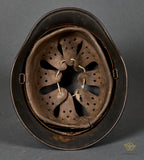 WWII German Luftwaffe Model 1940 Single Decal Helmet