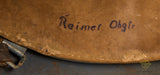 WWII German Luftwaffe Model 1940 Single Decal Helmet