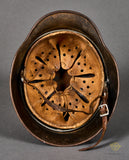 WWII German Luftwaffe Model 1940 Single Decal Helmet