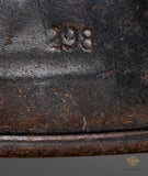 WWII German Luftwaffe Model 1940 Single Decal Helmet